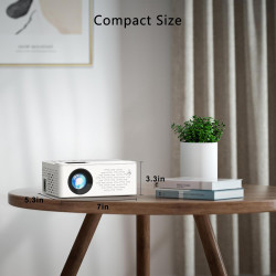 TMY 1080P Full HD Portable Mini Projector