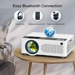 TMY 1080P Full HD Portable Mini Projector
