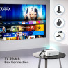 TMY 1080P Full HD Portable Mini Projector