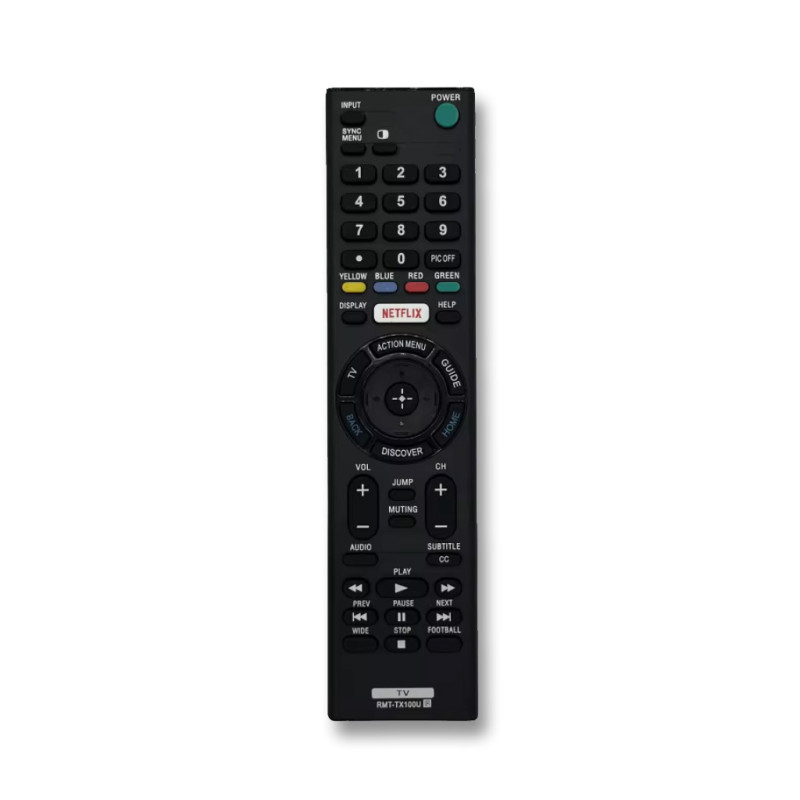 RMT-TX100U Compatible Remote Control for Sony LCD LED HD Smart TV